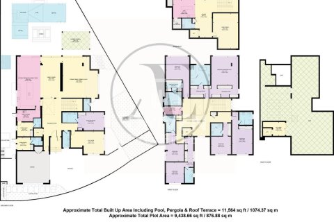 Villa en Jumeirah Golf Estates, Dubai, 7 dormitorios, 1022 m², № 20567 - foto 29