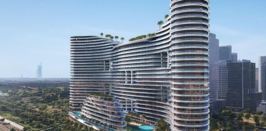 Appartement à Business Bay, Dubai, 2 chambres, 124.1 m², № 64122