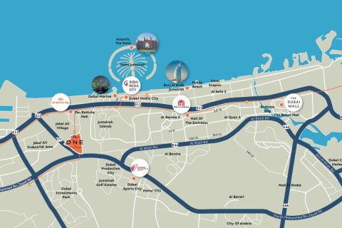 Tienda en Al Furjan, Dubai, 37.8 m², № 64119 - foto 3