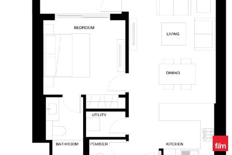 Apartment in Ras Al Khor, Dubai 1 bedroom, 68.2 sq.m. № 55042 - photo 12