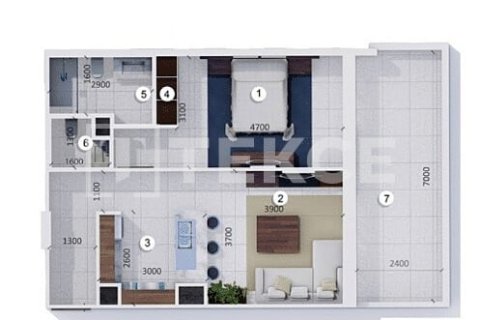 شقة في دائرة قرية جميرا, دبي 3 غرف نوم, 186 م² رقم 84559 - صورة 18