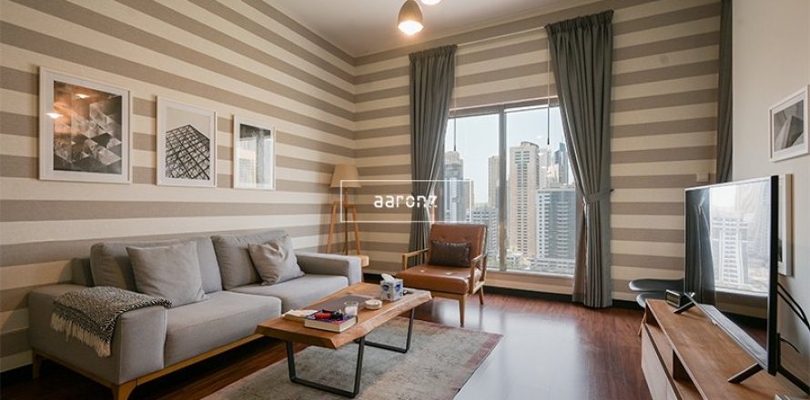Appartement à Jumeirah Lake Towers, Dubai, 1 chambre, 90.9 m², № 56180