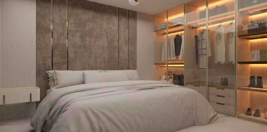 Квартира в BINGHATTI CREST в Джумейра Вилладж Серкл, Дубай, 3 спальни, 112.9м², № 30891