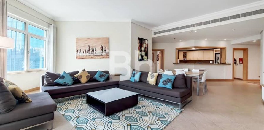 Квартира в Пальме Джумейре, Дубай, 3 спальни, 206м², № 57541