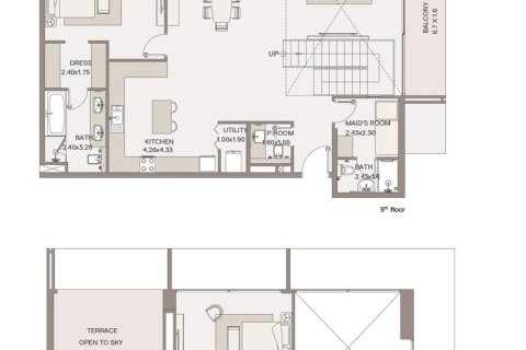 Apartment in Dubai 1 bedroom, 105 sq.m. № 103636 - photo 5
