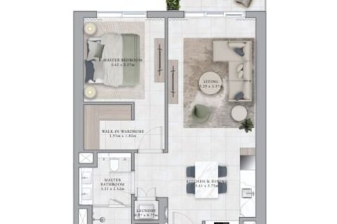 Apartment in Dubai Hills Estate, Dubai 1 bedroom, 71 sq.m. № 103637 - photo 4