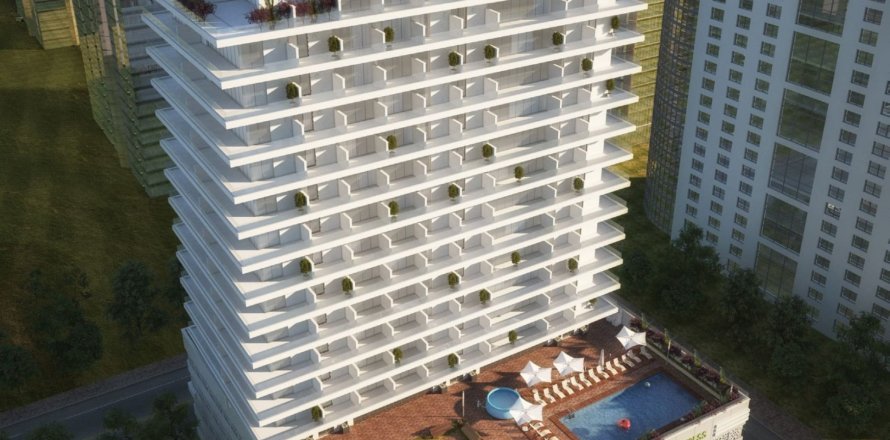 Квартира в Джумейра Вилладж Серкл, Дубай, 1 спальня, 72.65м², № 133597