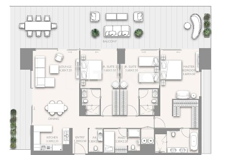 Appartement à Dubai, 4 chambres, 384 m², № 50247 - photo 30