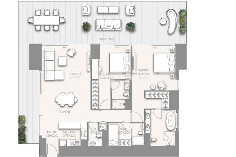 Appartement à Dubai, 4 chambres, 384 m², № 50247 - photo 29