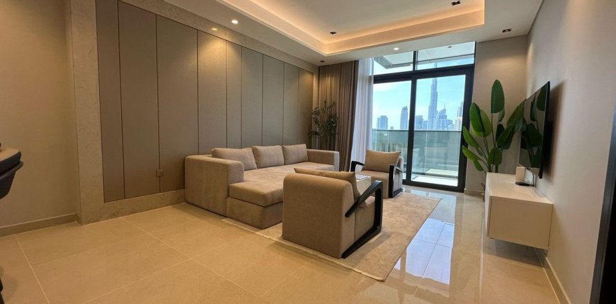 Квартира в Бизнес-Бэе, Дубай, 1 спальня, 77.1м², № 115303