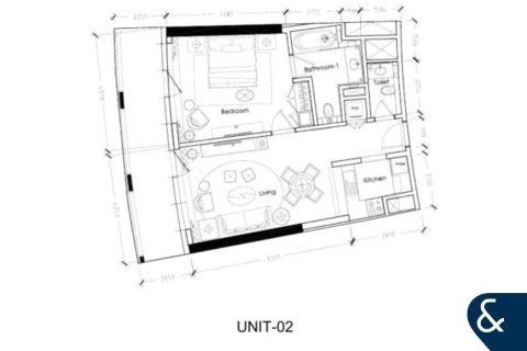 شقة في DAMAC Towers by Paramount, الخليج التجاري, دبي 1غرف نوم, 88 م² رقم 75035 - صورة 14