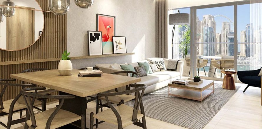 Appartement à Dubai Marina, Dubai, 2 chambres, 113.9 m², № 16976