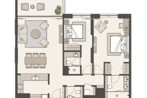 Apartamento en Dubai, 1 dormitorio, 86 m², № 103743 - foto 3