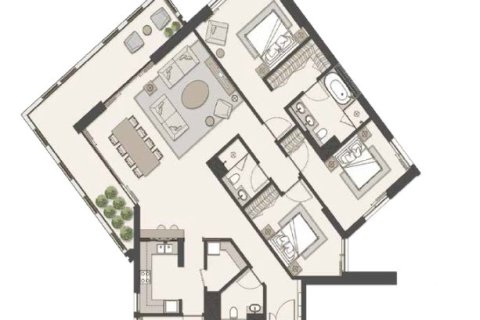 Apartamento en Dubai, 1 dormitorio, 86 m², № 103743 - foto 2