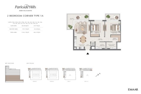 Apartment in Dubai Hills Estate, Dubai 2 bedrooms, 106 sq.m. № 103739 - photo 4