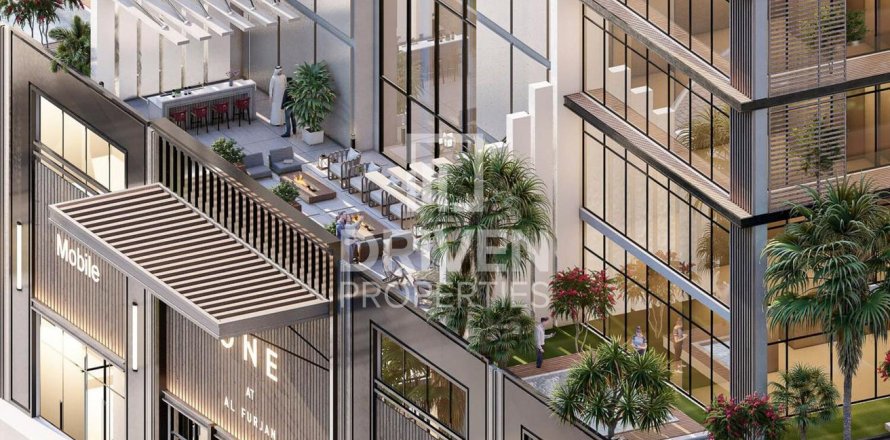 Appartement à Al Furjan, Dubai, 1 chambre, 71 m², № 65057