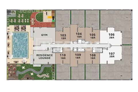 Apartment in Dubai 1 bedroom, 76 sq.m. № 96677 - photo 27