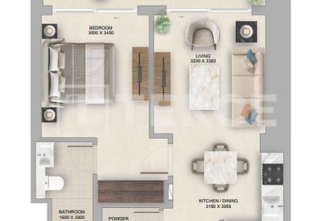 Apartment in Jumeirah Lake Towers, Dubai 1 bedroom, 46 sq.m. № 115342 - photo 9