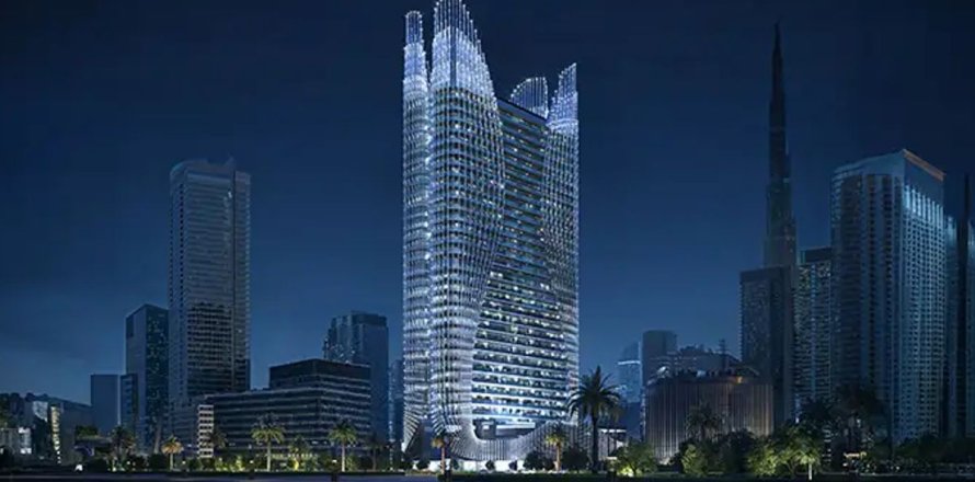 Квартира в Бизнес-Бэе, Дубай, 1 спальня, 92.3м², № 60421