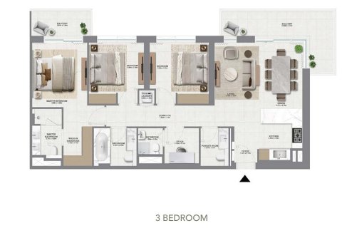 شقة في دبي 3 غرف نوم, 266 م² رقم 85415 - صورة 10