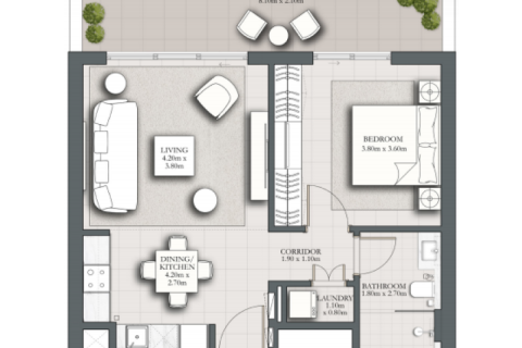 Apartment in Business Bay, Dubai 52 bedrooms, 93 sq.m. № 92477 - photo 8