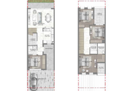 Купить таунхаус в Damac Lagoons, Дубай: 4 спальни, № 92474 - фото 3