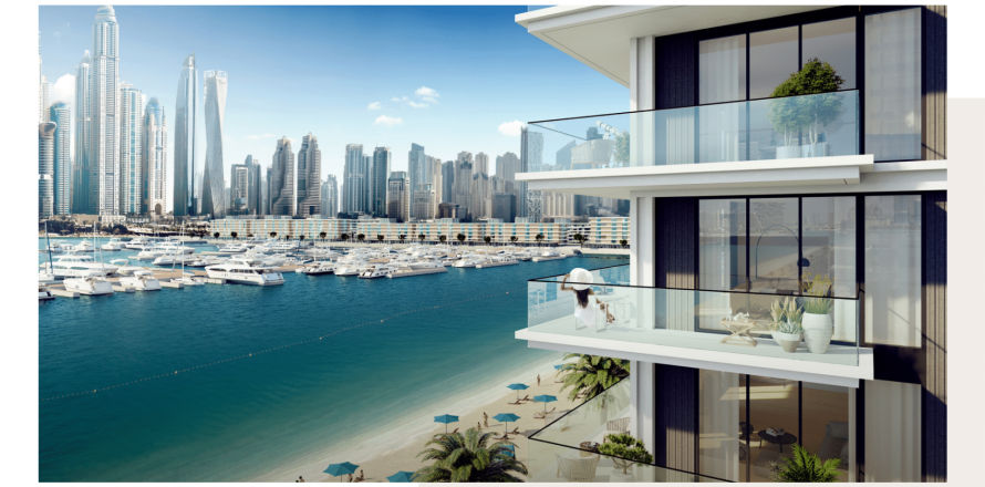 Apartment in BEACH MANSION in Dubai Harbour, Dubai 1 bedroom, 748 sq.m. № 30362