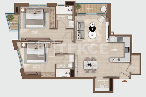 Apartment in Dubai 3 bedrooms, 200 sq.m. № 115446 - photo 11