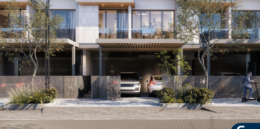 Таунхаус в Джумейра Гольф Эстейтс, Дубай, 4 спальни, 393м², № 74492