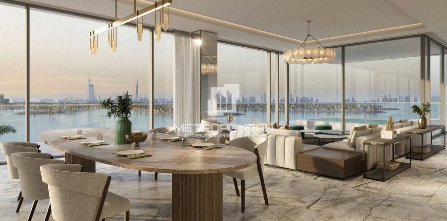 Пентхаус в Пальме Джумейре, Дубай, 4 спальни, 410м², № 14732