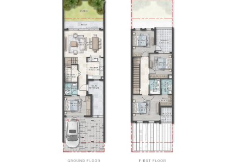 Townhouse in Damac Lagoons, Dubai 4 bedrooms, 211 sq.m. № 61380 - photo 2