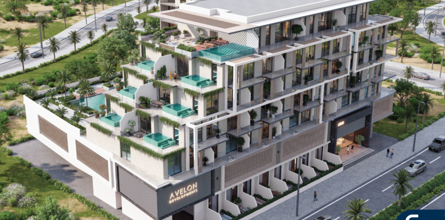 Квартира в Джумейра Вилладж Серкл, Дубай, 1 спальня, 93м², № 74919