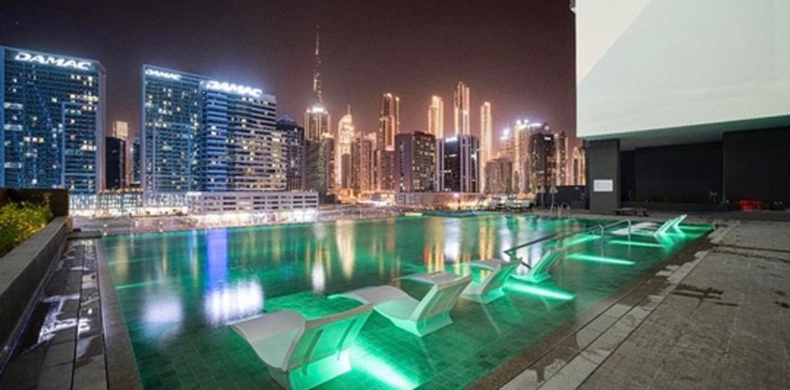 Apartment in Business Bay, Dubai 1 bedroom, 52.5 sq.m. № 125000