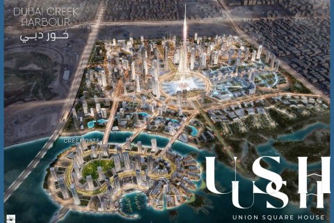 Apartment in Dubai Creek Harbour (The Lagoons), Dubai 3 bedrooms, 137 sq.m. № 39436 - photo 1