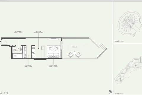 Apartment in Palm Jumeirah, Dubai 2 bedrooms, 148 sq.m. № 104650 - photo 3