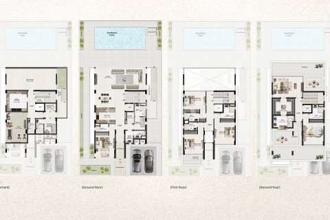 Villa en Dubai, 6 dormitorios, 352 m², № 111389 - foto 4