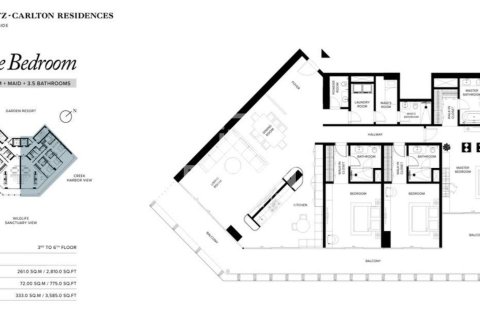 Apartment in Al Jaddaf, Dubai 3 bedrooms, 333 sq.m. № 19599 - photo 11