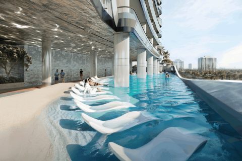 Купить квартиру в Dubai Sports City, Дубай: 2 спальни, 112м², № 23508 - фото 2