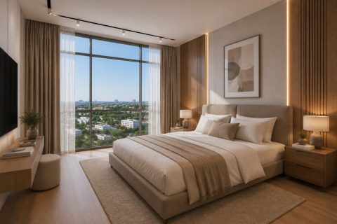 Apartment in Downtown Jebel Ali, Dubai 2 bedrooms, 108 sq.m. № 133925 - photo 6
