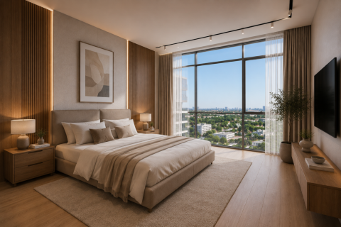 Apartment in Downtown Jebel Ali, Dubai 2 bedrooms, 108 sq.m. № 133925 - photo 5