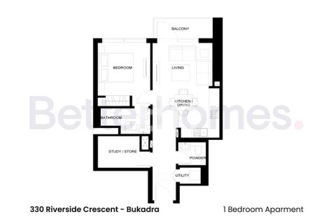 Appartement à Dubai, 1 chambre, 66 m², № 57567 - photo 2
