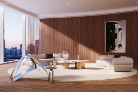 Penthouse in MERCEDES-BENZ PLACES in Downtown Dubai (Downtown Burj Dubai), Dubai 4 bedrooms, 290 sq.m. № 31328 - photo 6