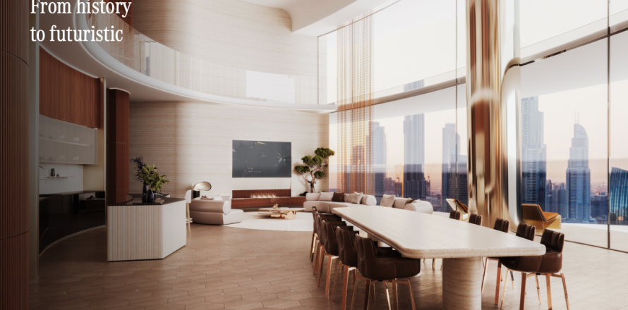 Penthouse in MERCEDES-BENZ PLACES in Downtown Dubai (Downtown Burj Dubai), Dubai 4 bedrooms, 290 sq.m. № 31328