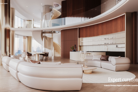 Penthouse in MERCEDES-BENZ PLACES in Downtown Dubai (Downtown Burj Dubai), Dubai 4 bedrooms, 290 sq.m. № 31328 - photo 4