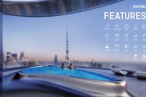 Penthouse in BUGATTI RESIDENCES BY BINGHATTI in Downtown Dubai (Downtown Burj Dubai), Dubai 6 bedrooms, 3100 sq.m. № 31327 - photo 5