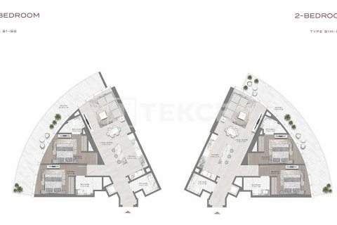 Apartment in Business Bay, Dubai 3 bedrooms, 166 sq.m. № 11567 - photo 26