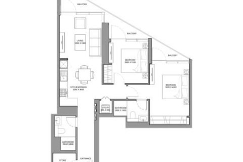 Apartment in Dubai 1 bedroom, 51 sq.m. № 103605 - photo 2