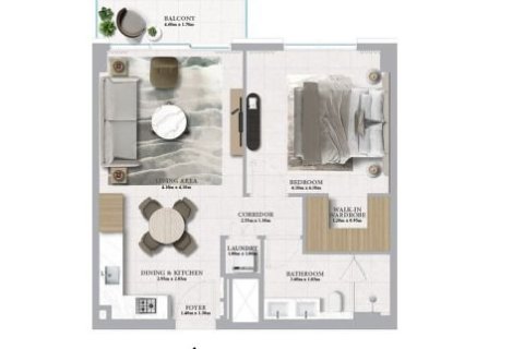 Apartment in Mina Rashid, Dubai 1 bedroom, 76 sq.m. № 103604 - photo 2