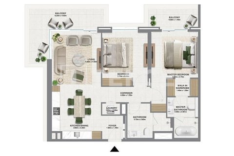 شقة في دبي 3 غرف نوم, 156 م² رقم 13297 - صورة 11