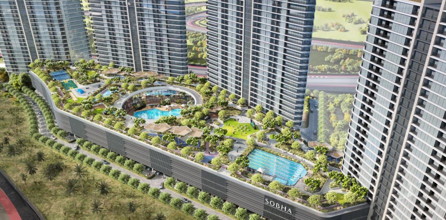 Apartment in Sobha Solis Tower A in Dubai 1 bedroom, 50 sq.m. № 40011